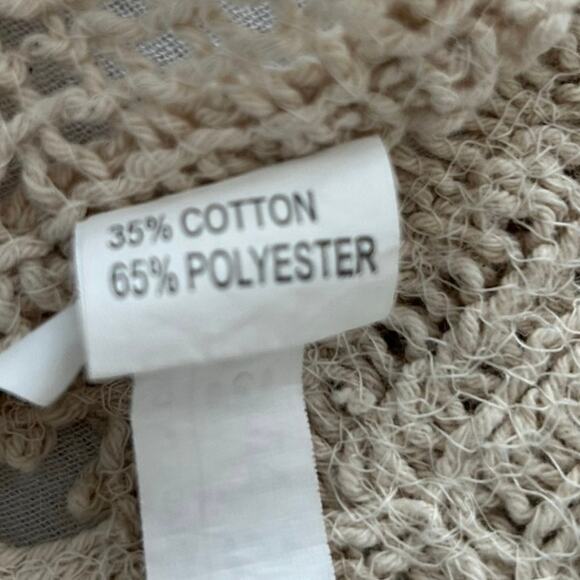 Women Crochet Padded Halter Crop Tank Top Tan Beach Summer Boho Size One Size - Picture 6 of 8